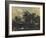 The Rustic Bridge, C17th Century-Meindert Hobbema-Framed Giclee Print