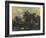 The Rustic Bridge, C17th Century-Meindert Hobbema-Framed Giclee Print