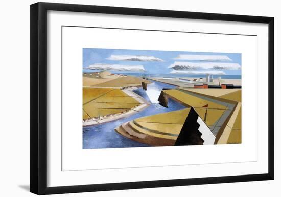 The Rye Marshes-Paul Nash-Framed Premium Giclee Print