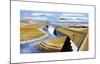 The Rye Marshes-Paul Nash-Mounted Premium Giclee Print