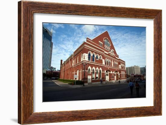 The Ryman Auditorium in Nashville Tennessee-null-Framed Photographic Print