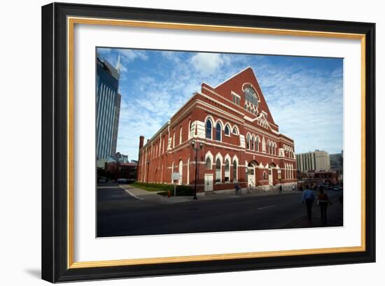 The Ryman Auditorium in Nashville Tennessee-null-Framed Photographic Print