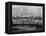 The S.S. Mauretania and New York City Skyline-null-Framed Premier Image Canvas