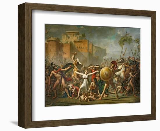 The Sabine Women, 1799-Jacques-Louis David-Framed Giclee Print