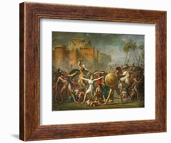 The Sabine Women, 1799-Jacques-Louis David-Framed Giclee Print