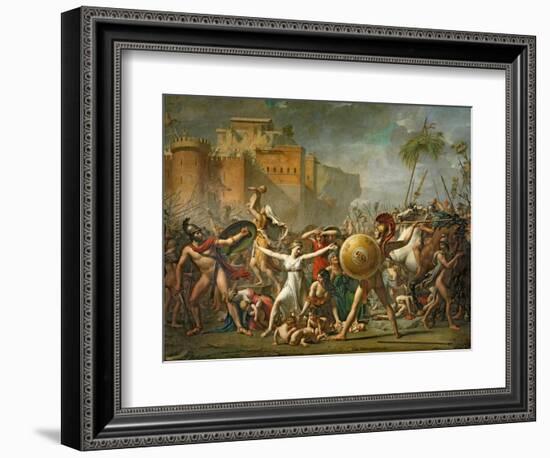 The Sabine Women, 1799-Jacques-Louis David-Framed Giclee Print