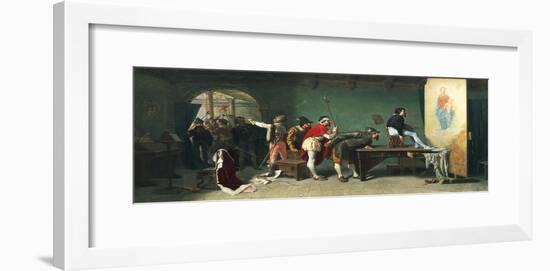 The Sack of Rome-Teofilo Patini-Framed Giclee Print