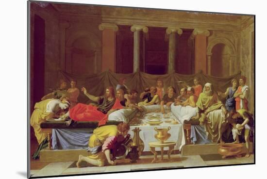 The Sacrament of Repentance-Nicolas Poussin-Mounted Giclee Print