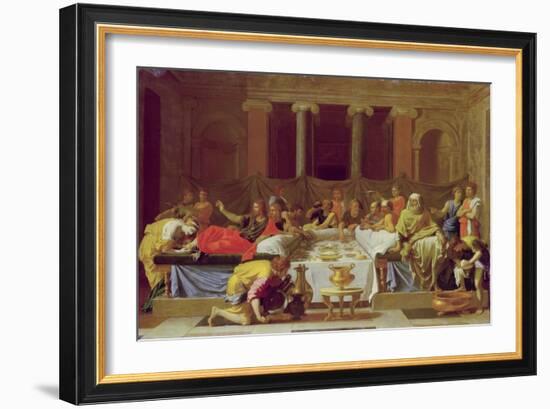 The Sacrament of Repentance-Nicolas Poussin-Framed Giclee Print