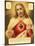 The Sacred Heart of Jesus-The Vintage Collection-Mounted Giclee Print