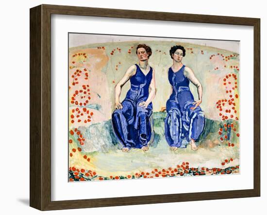 The Sacred Hour, c.1907-11-Ferdinand Hodler-Framed Giclee Print