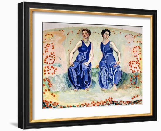 The Sacred Hour, c.1907-11-Ferdinand Hodler-Framed Giclee Print