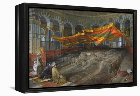 The Sacred Rock, Jerusalem, 1887-William 'Crimea' Simpson-Framed Premier Image Canvas