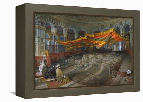 The Sacred Rock, Jerusalem-William Simpson-Framed Premier Image Canvas