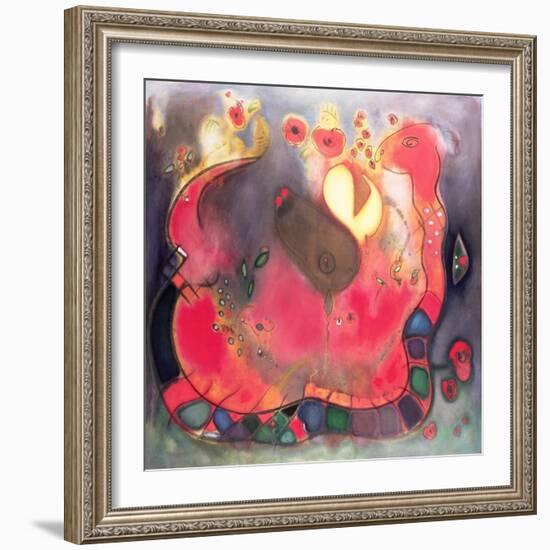 The Sacred Snake, 1994-Jane Deakin-Framed Giclee Print