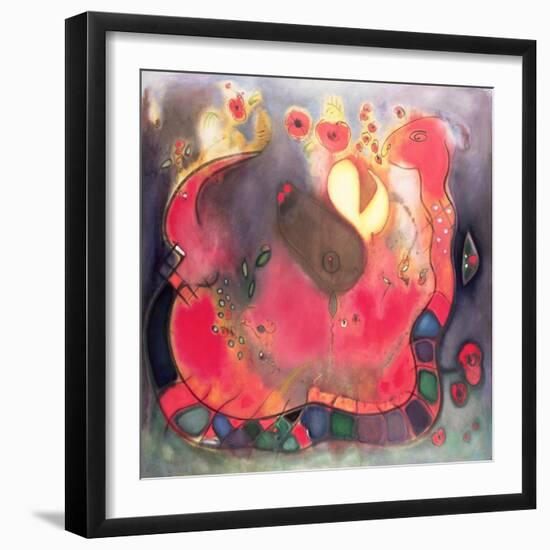 The Sacred Snake, 1994-Jane Deakin-Framed Giclee Print