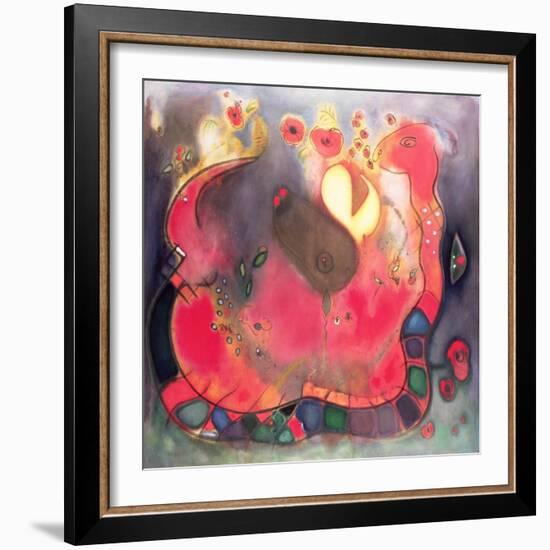 The Sacred Snake, 1994-Jane Deakin-Framed Giclee Print