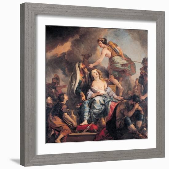 The Sacrifice of Iphigenia, 1680-Charles de La Fosse-Framed Giclee Print