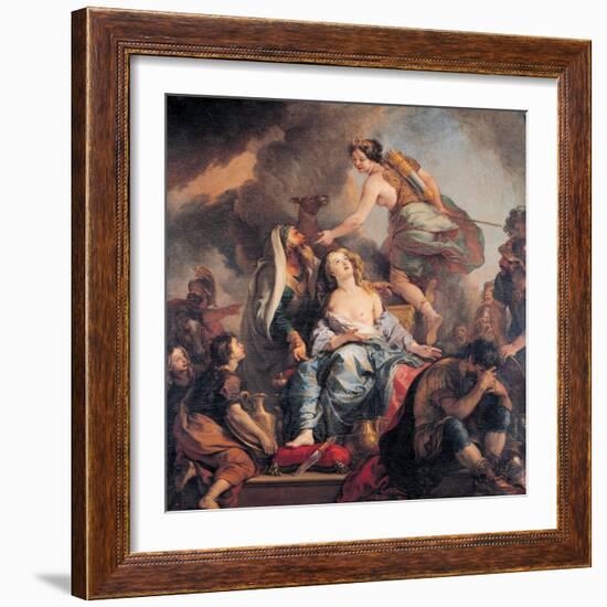 The Sacrifice of Iphigenia, 1680-Charles de La Fosse-Framed Giclee Print