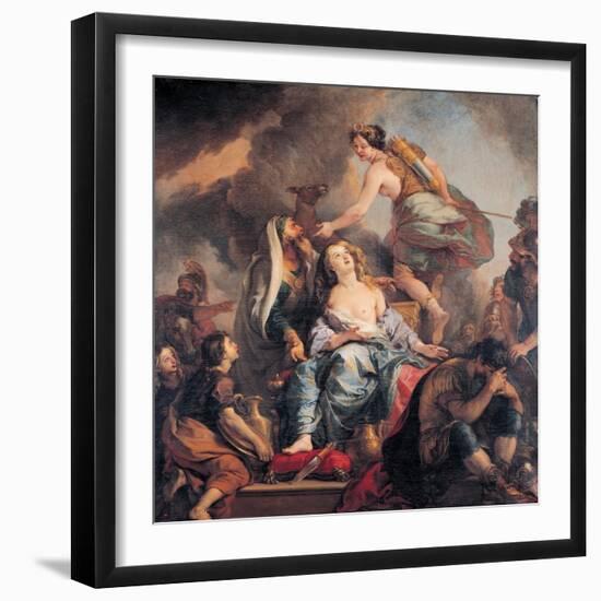 The Sacrifice of Iphigenia, 1680-Charles de La Fosse-Framed Giclee Print