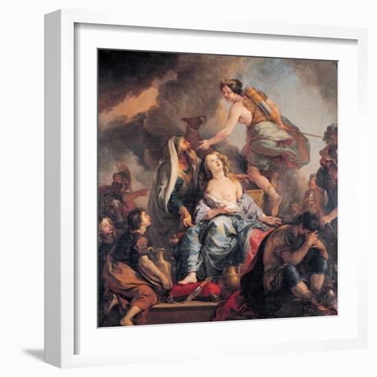 The Sacrifice of Iphigenia, 1680-Charles de La Fosse-Framed Giclee Print