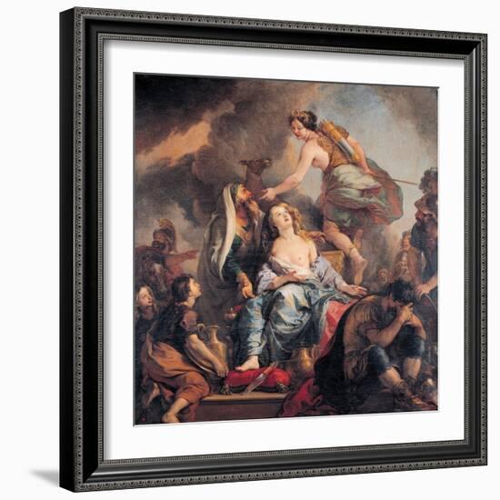 The Sacrifice of Iphigenia, 1680-Charles de La Fosse-Framed Giclee Print