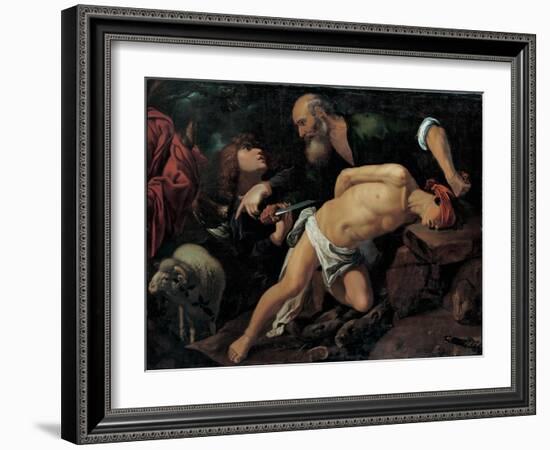 The Sacrifice of Isaac, C. 1615-Pedro Orrente-Framed Giclee Print