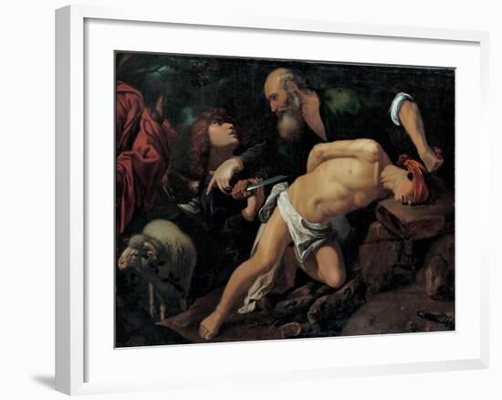 The Sacrifice of Isaac, C. 1615-Pedro Orrente-Framed Giclee Print