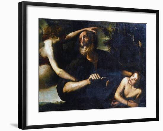 The Sacrifice of Isaac, Early 17th Century-Giuseppe Vermiglio-Framed Giclee Print