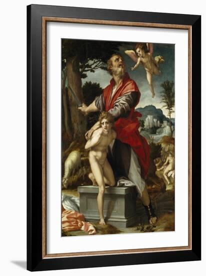 The Sacrifice of Isaac-Andrea del Sarto-Framed Giclee Print