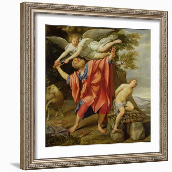 The Sacrifice of Isaac-Domenichino-Framed Giclee Print