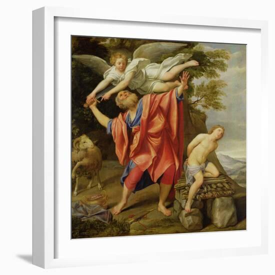 The Sacrifice of Isaac-Domenichino-Framed Giclee Print