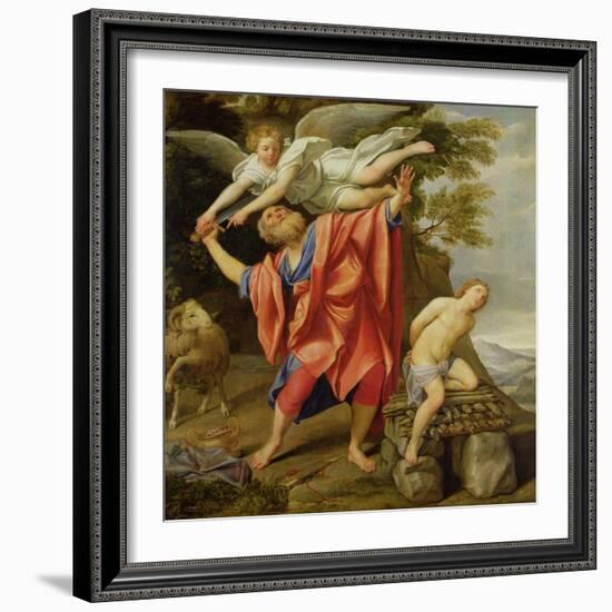 The Sacrifice of Isaac-Domenichino-Framed Giclee Print