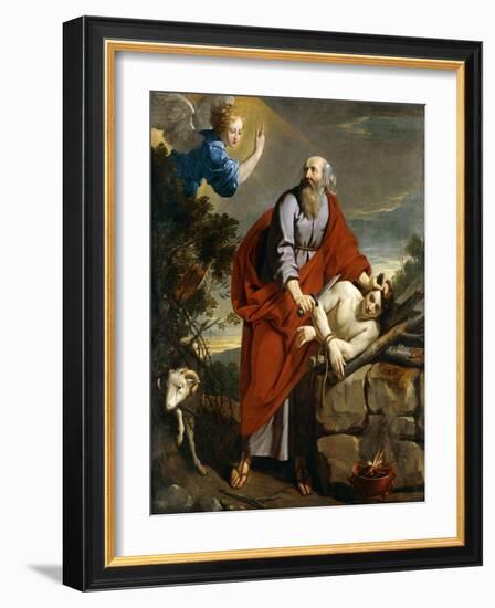 The Sacrifice of Isaac-Philippe De Champaigne-Framed Giclee Print