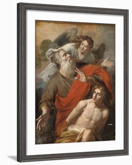 The Sacrifice of Isaac-Constantin Verhout or Voorhout-Framed Giclee Print