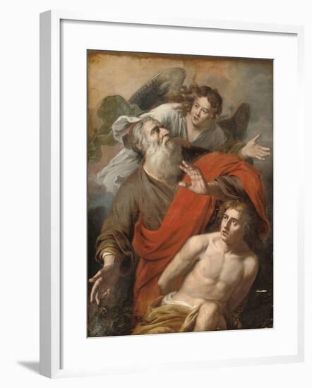 The Sacrifice of Isaac-Constantin Verhout or Voorhout-Framed Giclee Print