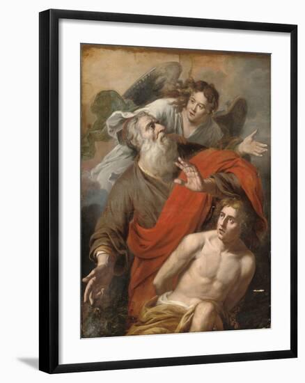 The Sacrifice of Isaac-Constantin Verhout or Voorhout-Framed Giclee Print