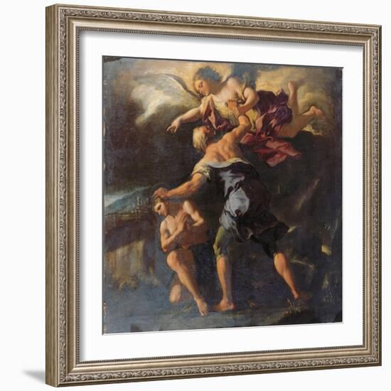 The Sacrifice of Isaac-Paolo Di Matteis-Framed Giclee Print