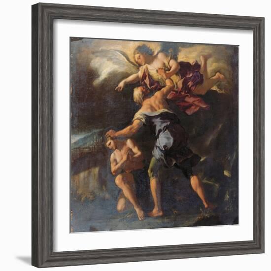 The Sacrifice of Isaac-Paolo Di Matteis-Framed Giclee Print