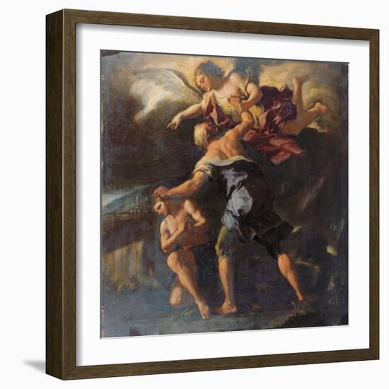 The Sacrifice of Isaac-Paolo Di Matteis-Framed Giclee Print