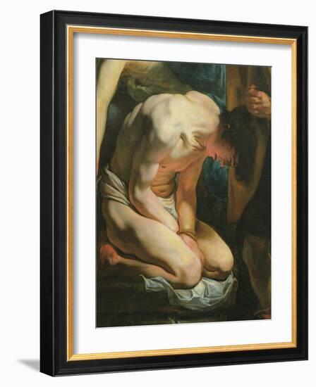 The Sacrifice of Isaac-Jacob Jordaens-Framed Giclee Print