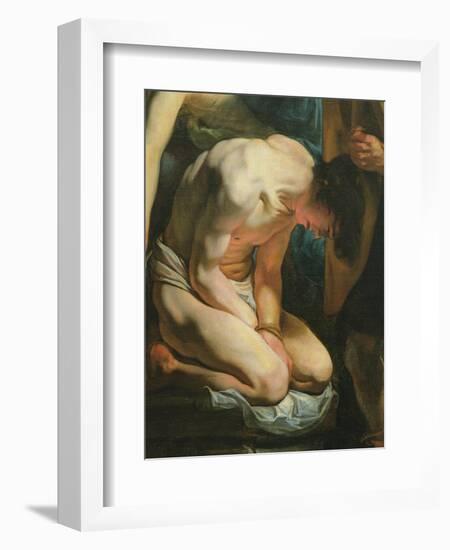 The Sacrifice of Isaac-Jacob Jordaens-Framed Giclee Print