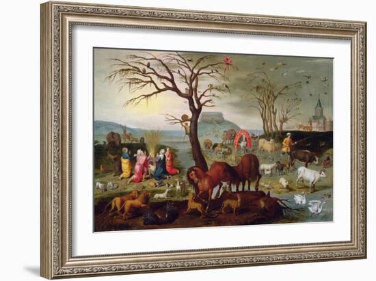 The Sacrifice of Noah-Jacob Bouttats-Framed Giclee Print