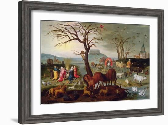 The Sacrifice of Noah-Jacob Bouttats-Framed Giclee Print