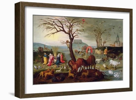 The Sacrifice of Noah-Jacob Bouttats-Framed Giclee Print