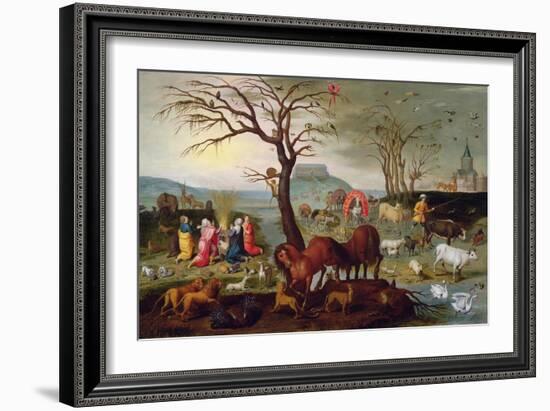 The Sacrifice of Noah-Jacob Bouttats-Framed Giclee Print