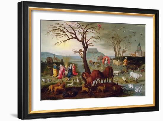 The Sacrifice of Noah-Jacob Bouttats-Framed Giclee Print