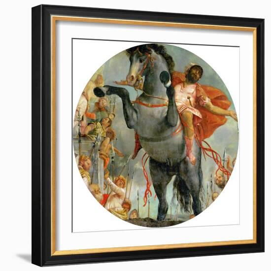 The Sacrificial Death of Marcus Curtius, C.1550-2-Veronese-Framed Giclee Print