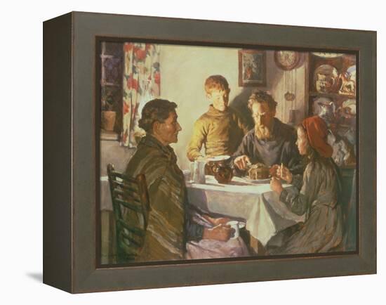 The Saffron Cake, 1920 (Oil on Canvas)-Stanhope Alexander Forbes-Framed Premier Image Canvas