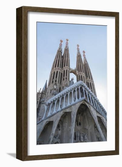 The Sagrada Familia, UNESCO World Heritage Site, Barcelona, Catalonia, Spain, Europe-Angelo Cavalli-Framed Photographic Print